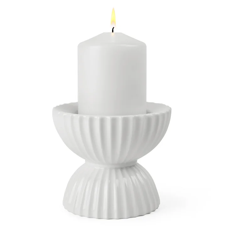 Tura candle holder from Lyngby Porcelæn