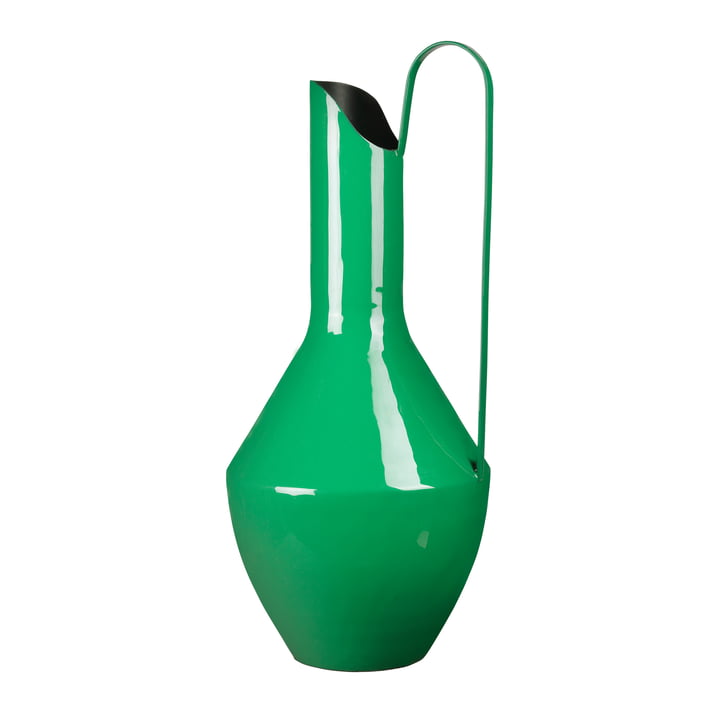 Rosario Vase from Broste Copenhagen in color jelly green