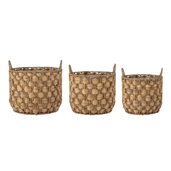 Bloomingville - Joleen Basket, natural, (set of 3)