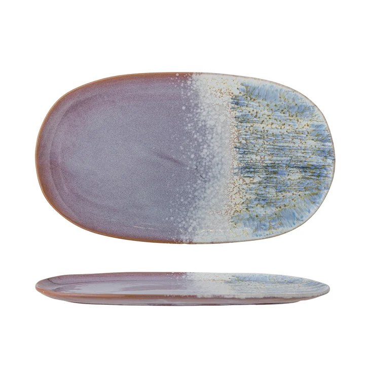 Bloomingville - Cloe serving platter, blue