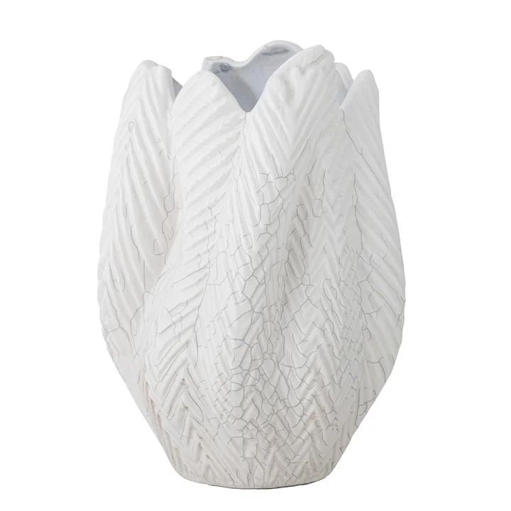 Bloomingville - Besa Vase, white