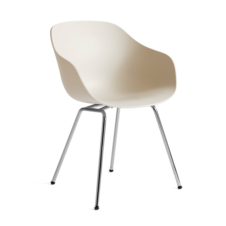About A Chair AAC 226, steel chrome / melange cream from Hay
