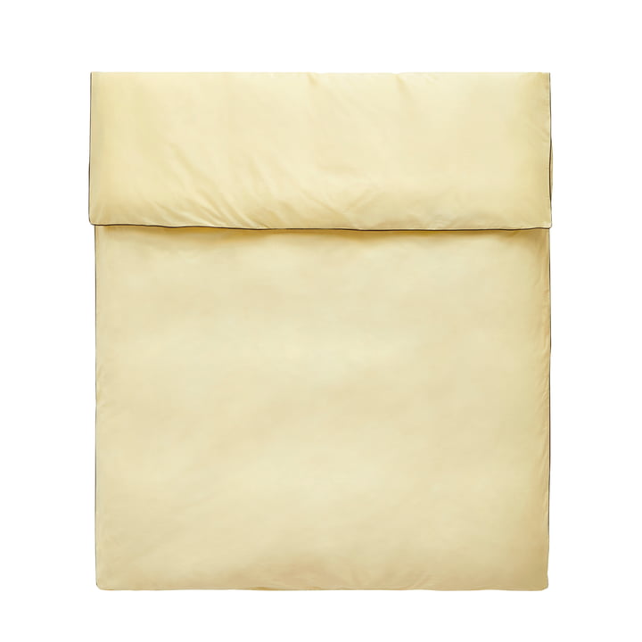 Outline Comforter cover, soft yellow from Hay