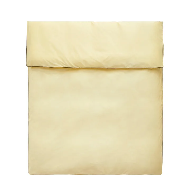 Outline Comforter cover, soft yellow from HAY