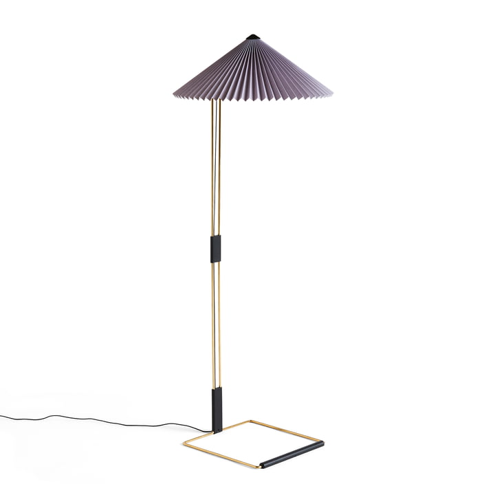Matin LED floor lamp, lavender by Hay