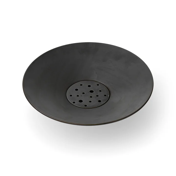 Hana Vase, umbra, h 7 cm from Audo