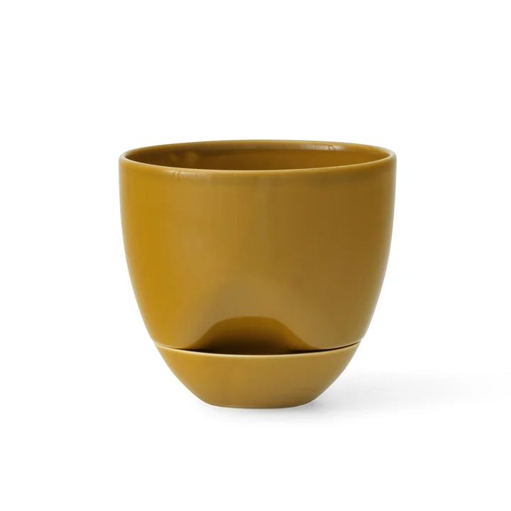 Hydrous Plant pot, Ø 12 cm, ocher from Audo
