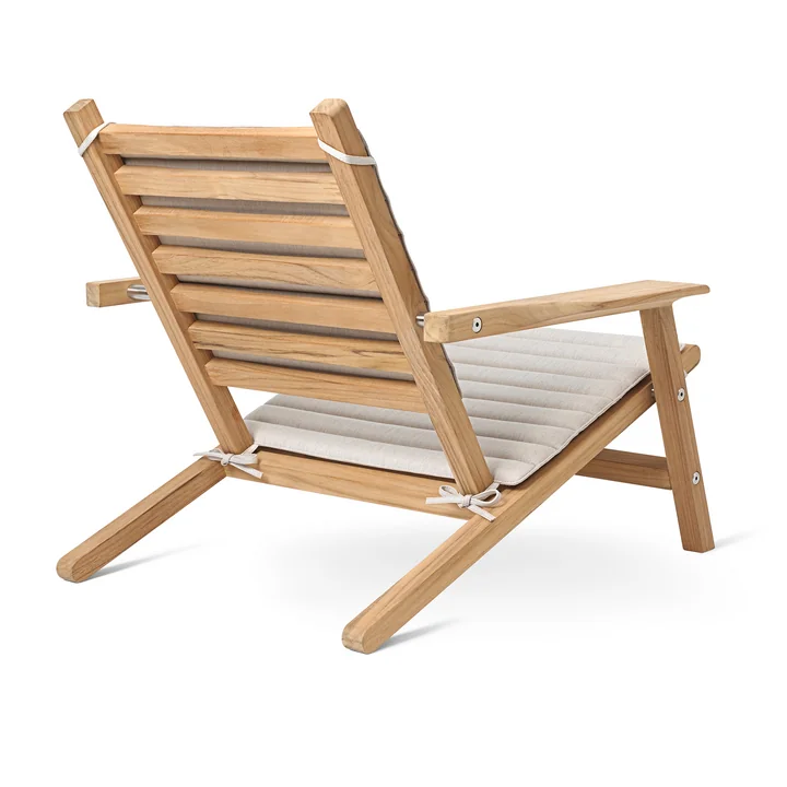 AH603 Deck chair, teak untreated from Carl Hansen