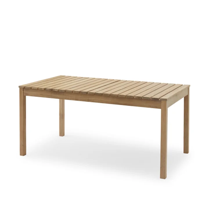 Skagerak - Plank garden table 160 x 90 cm, teak