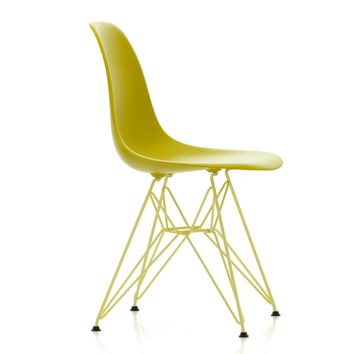 Vitra - Eames Plastic Side Chair DSR, citron / mustard