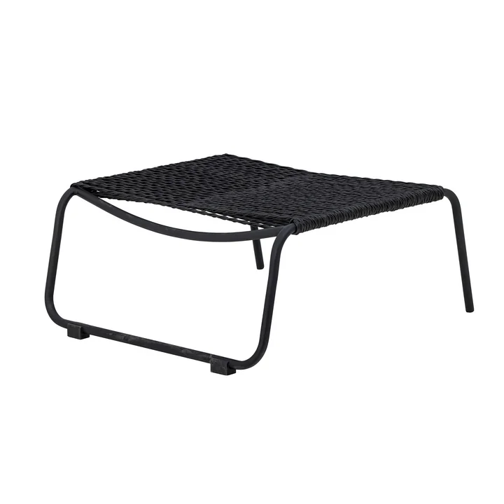 Bloomingville - Boel deck chair with footrest