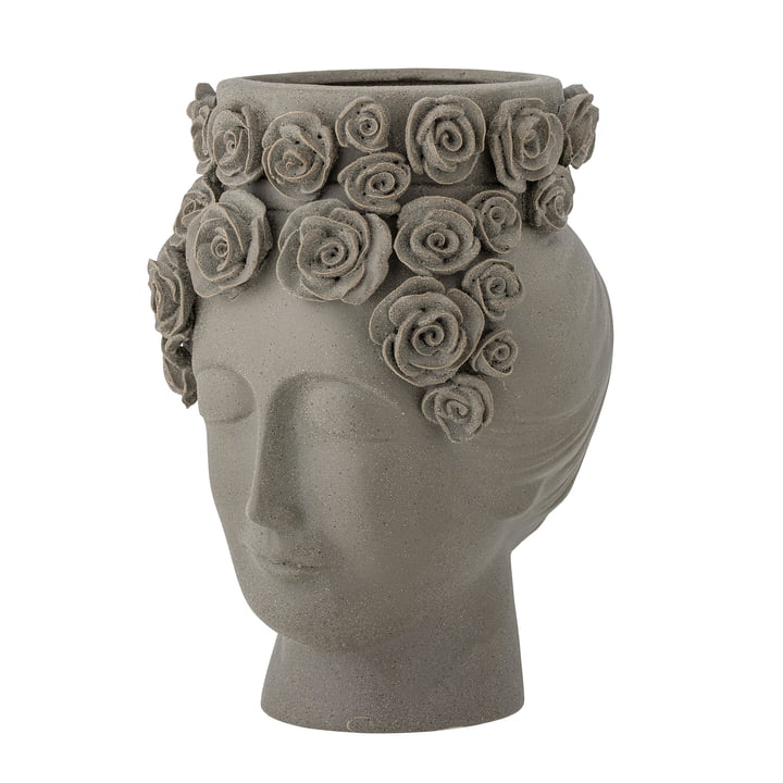 Bloomingville - Akira Vase, H 30 cm, gray