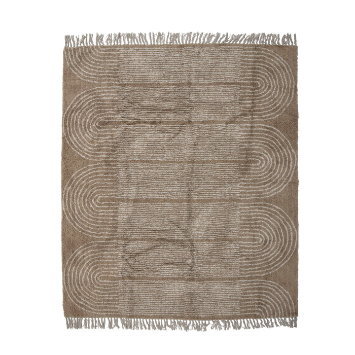 Bloomingville - Zeynep carpet, 150 x 215 cm, brown