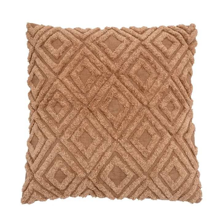Bloomingville - Aprilia Cushion, 60 x 60 cm, brown