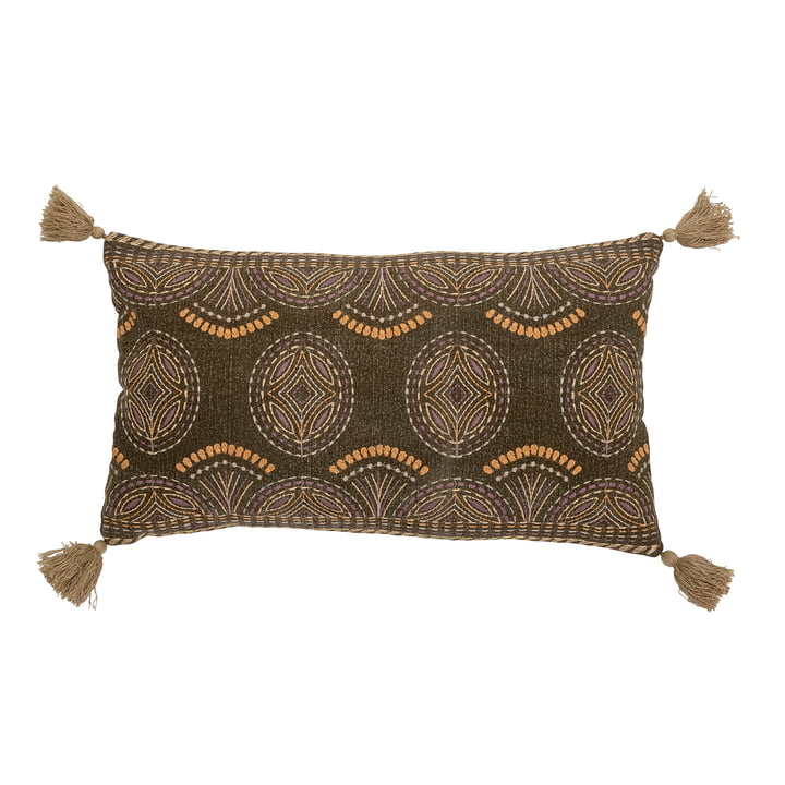 Bloomingville - Nesma cushion, 35 x 60 cm, brown