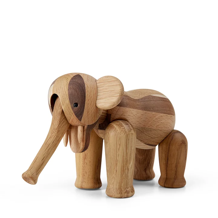 Elephant Reworked Anniversary Mini from Kay Bojesen in the mixed wood version