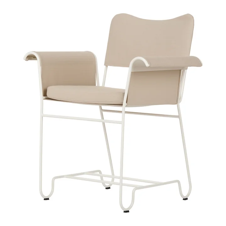 Tropique Outdoor Dining Chair, classic white semi matt / Leslie Limonta from Gubi