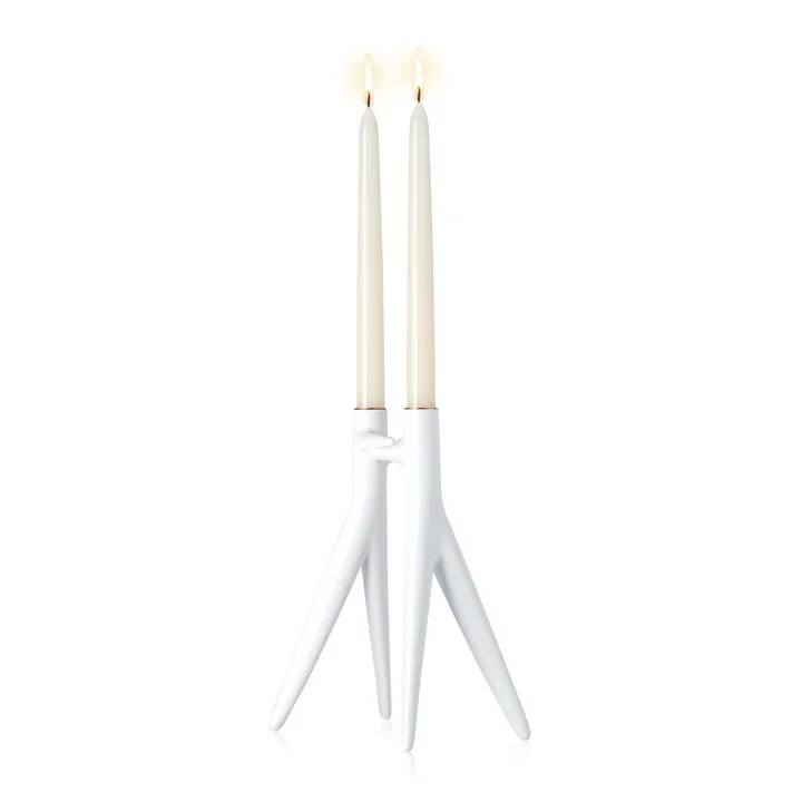 Abbracciaio Candlestick, white from Kartell
