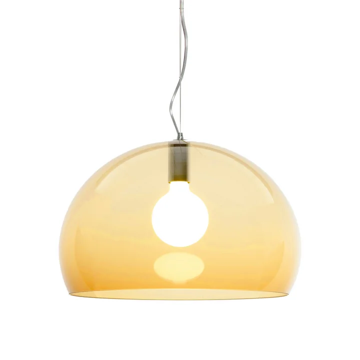 Kartell - FL/Y Pendant lamp, amber