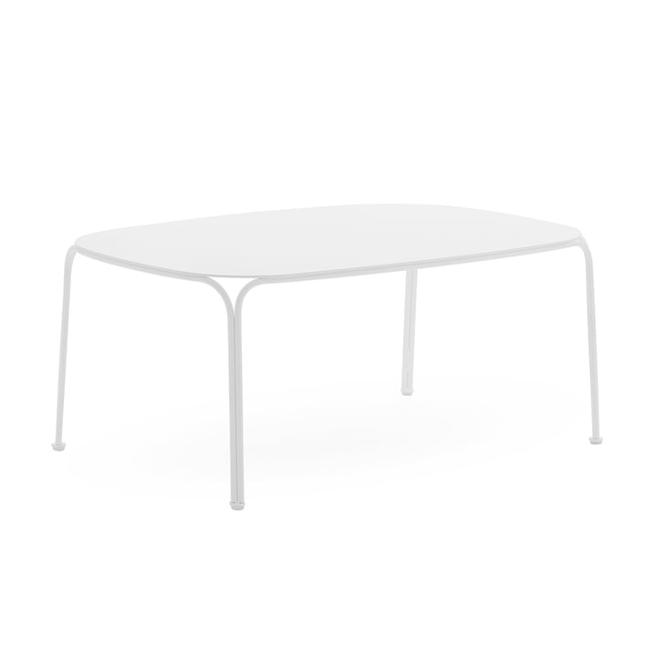Hiray Garden table low, h 38 cm, white from Kartell