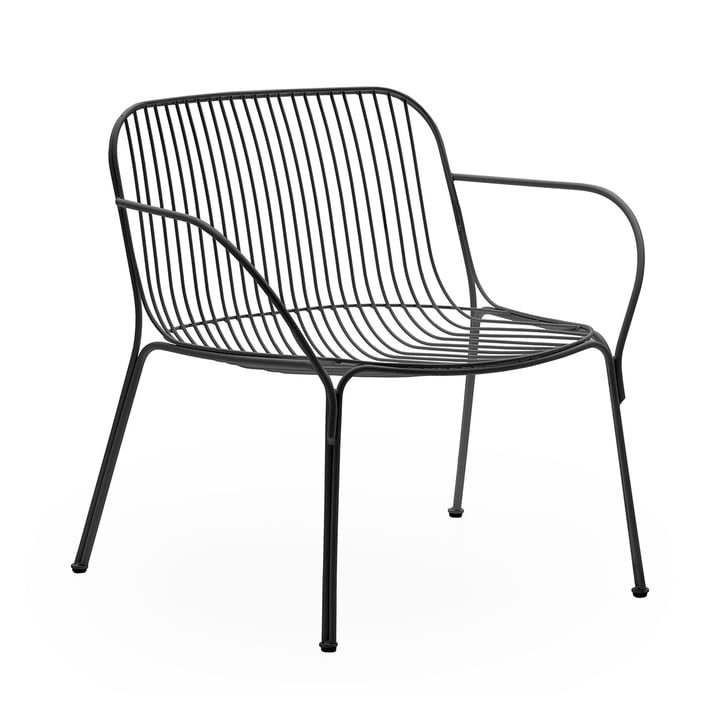 Hiray Lounge Chair, black from Kartell