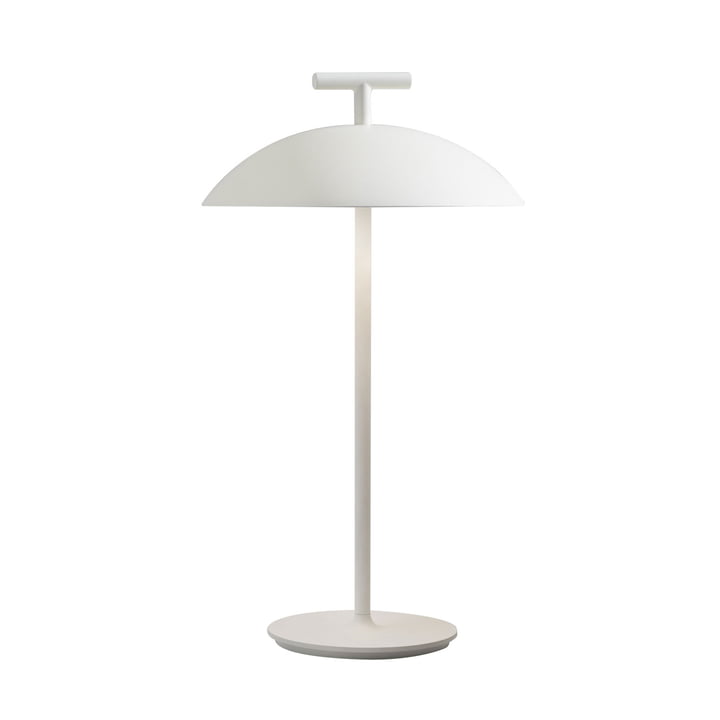 Mini Geen-A LED battery table lamp, white from Kartell