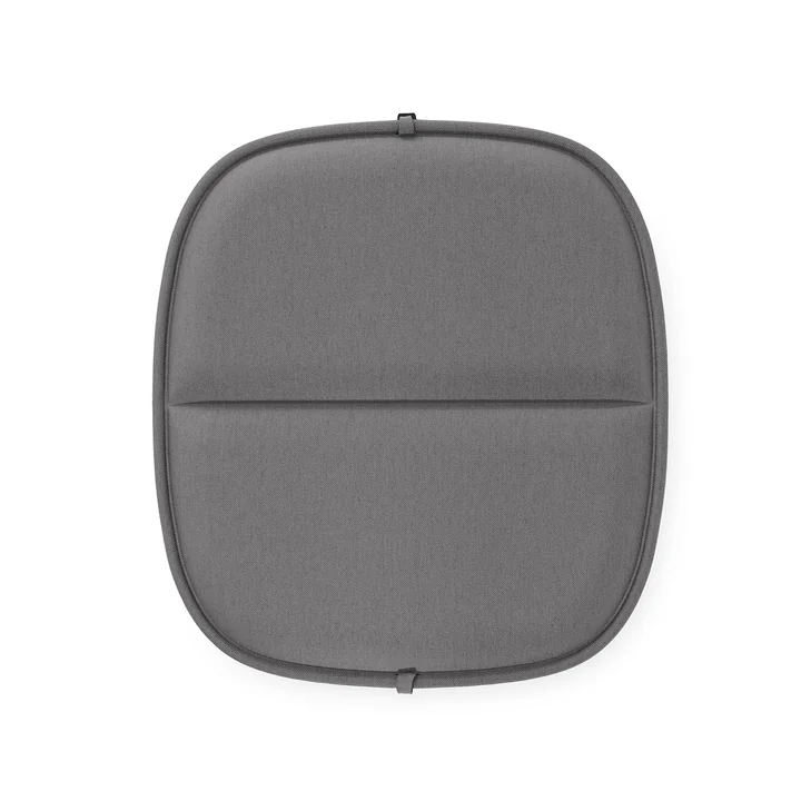 Seat cushion for Hiray Lounge Chair, 47 x 43 cm, anthracite from Kartell