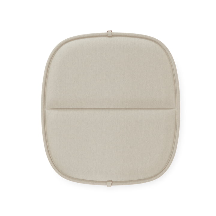 Seat cushion for Hiray Lounge Chair, 47 x 43 cm, ecru from Kartell
