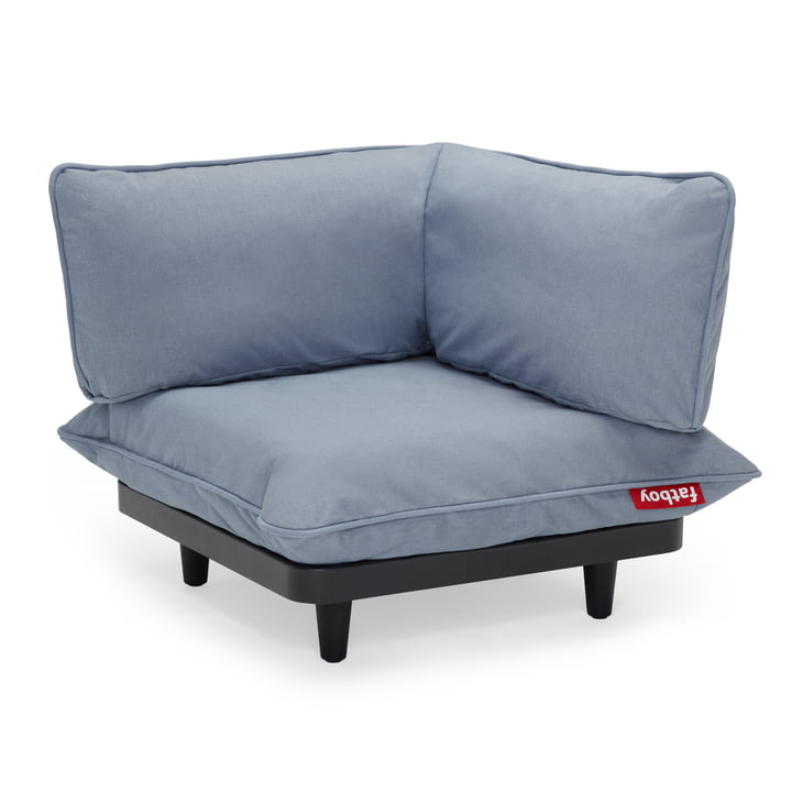 Fatboy - Paletti Outdoor -Sofa, corner module, storm blue