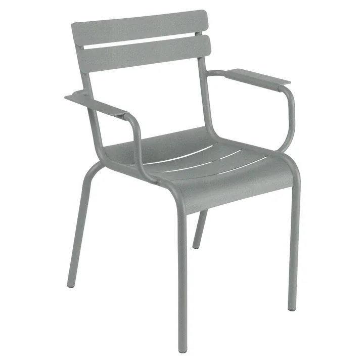Fermob - Luxembourg Armchair, lapilla gray