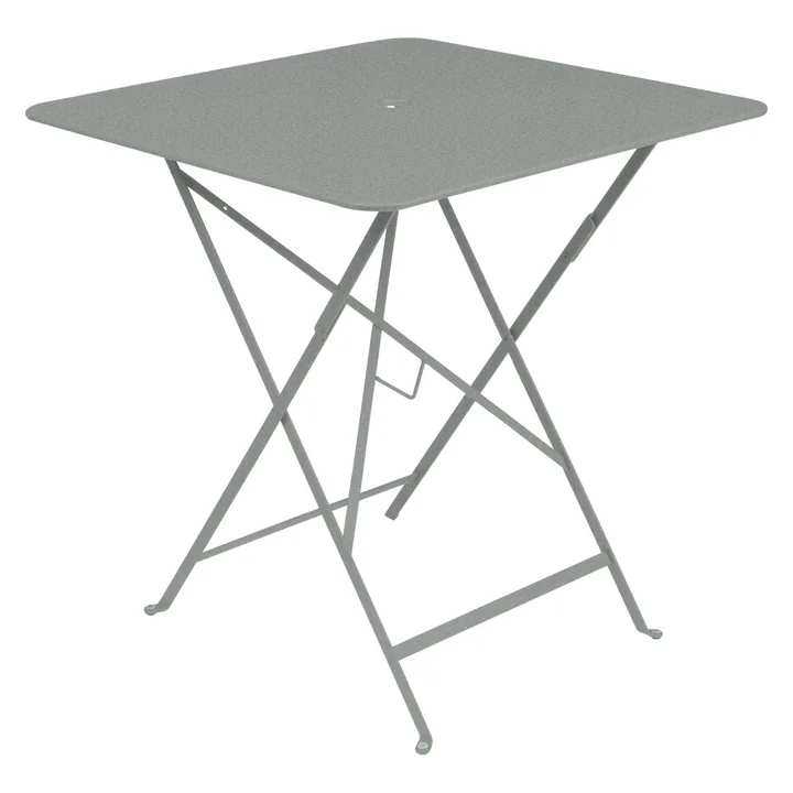 Fermob - Bistro Folding table, 71 x 71 cm, lapilli gray