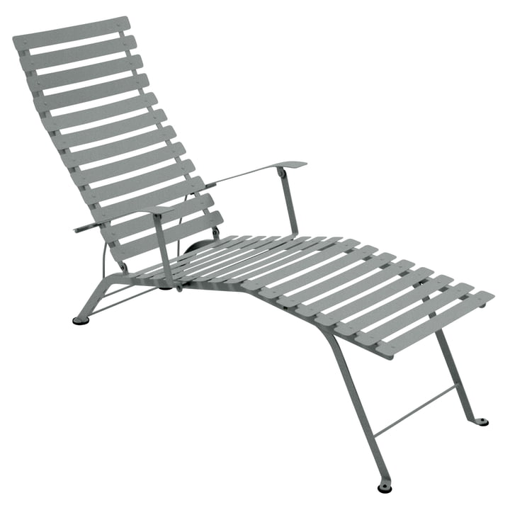 Fermob - Bistro Deck chair, lapilli gray