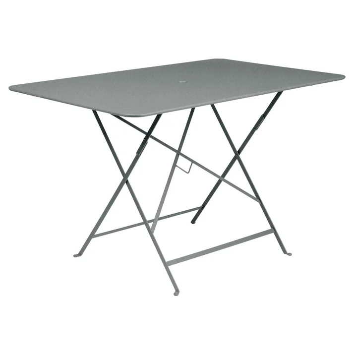 Fermob - Bistro Folding table 117x77cm, lapilli gray