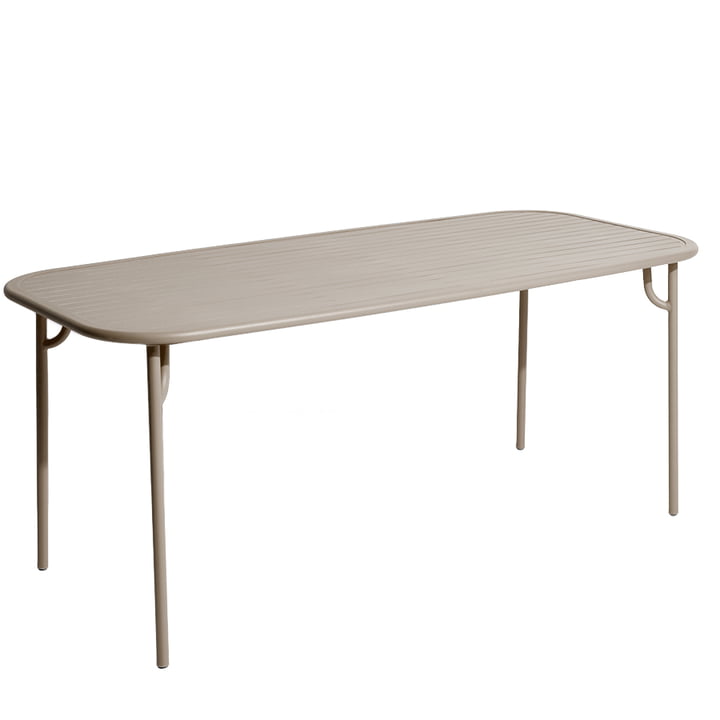 Petite Friture - Week-End Table, 85 x 180 cm, dune