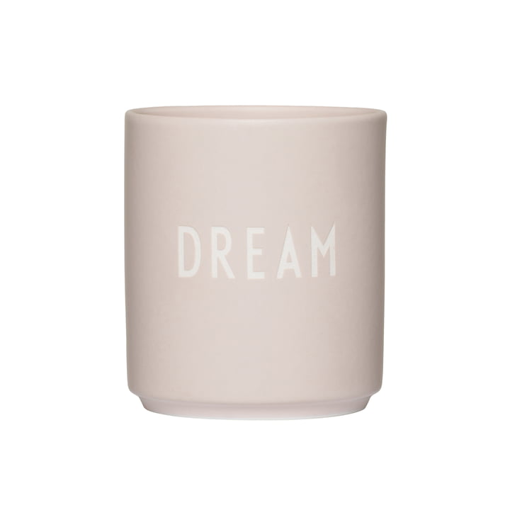 AJ Favourite Porcelain mug from Design Letters in the version Dream / pastel beige