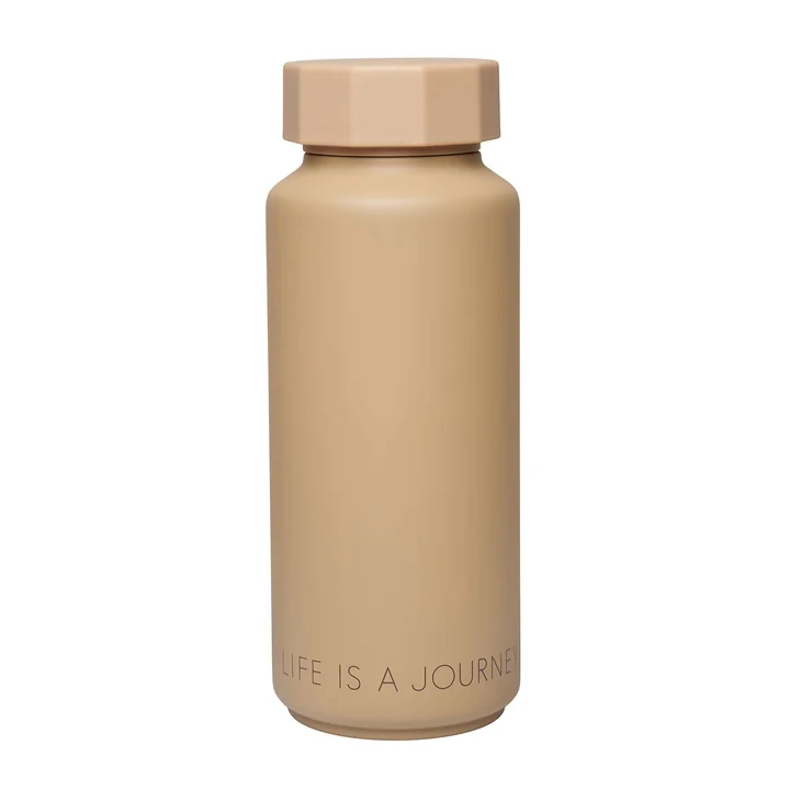 AJ thermos flask Hot & Cold from Design Letters in the beige version (special edition)