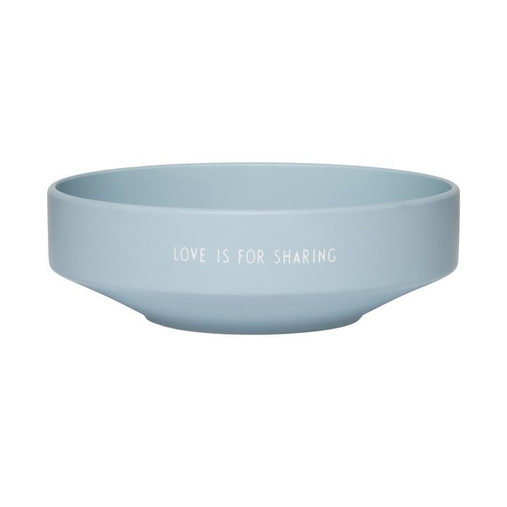 Favourite Bowl, large from Design Letters in the version light blue