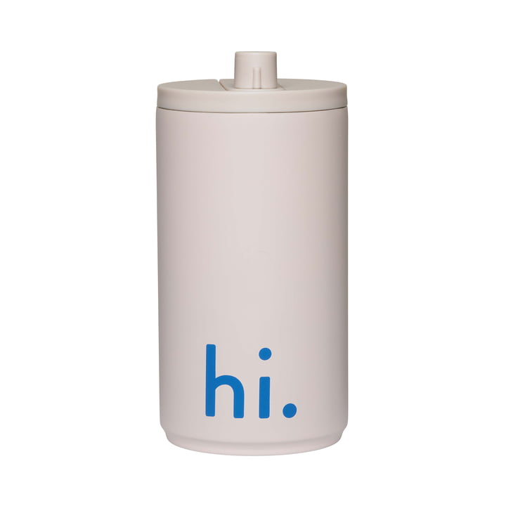 Design Letters - Hi Travel drinking straw cup