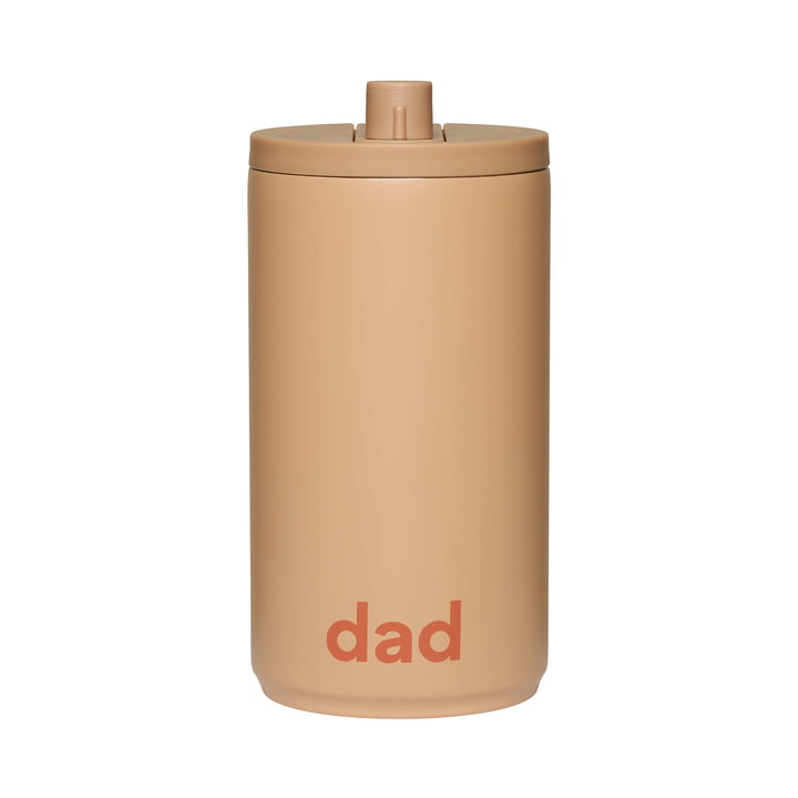 Travel Mug from Design Letters in the design Mom and Dad / beige