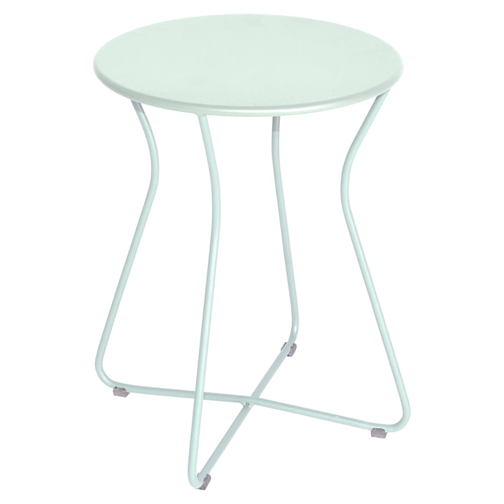 Cocotte Stool from Fermob in the finish glacier mint