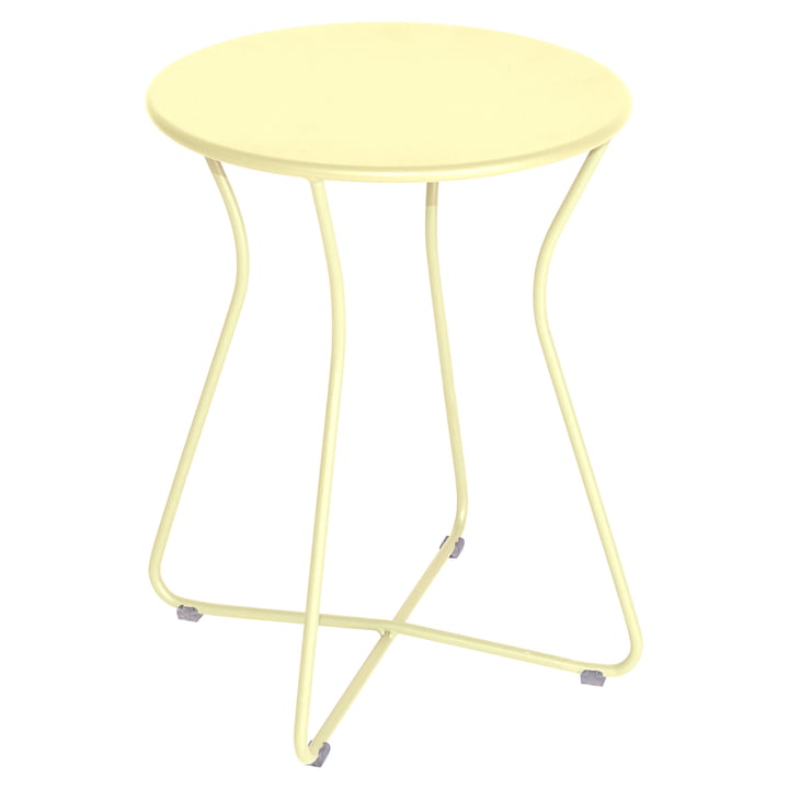 Cocotte Stool from Fermob in the finish lemon sorbet