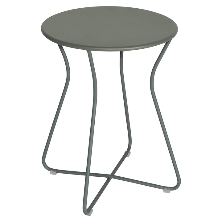 Cocotte Stool from Fermob in the finish rosemary