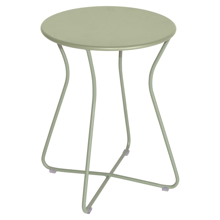 Cocotte Stool from Fermob in the finish lime green