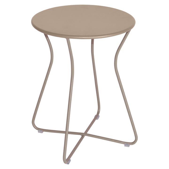 Cocotte Stool from Fermob in the finish nutmeg