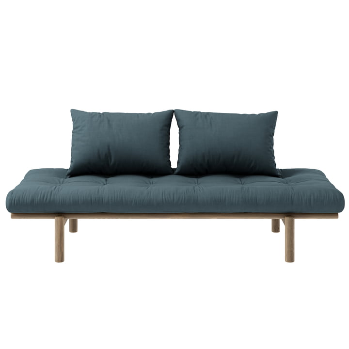 Karup Design - Pace Daybed, pine carob brown / petrol blue (757)