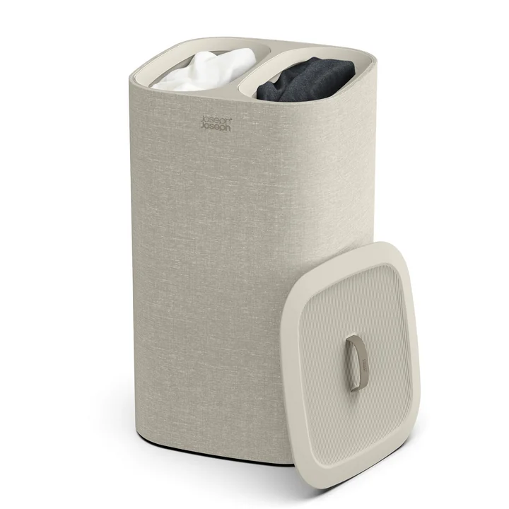 Tota Laundry basket 60 l, ecru from Joseph Joseph