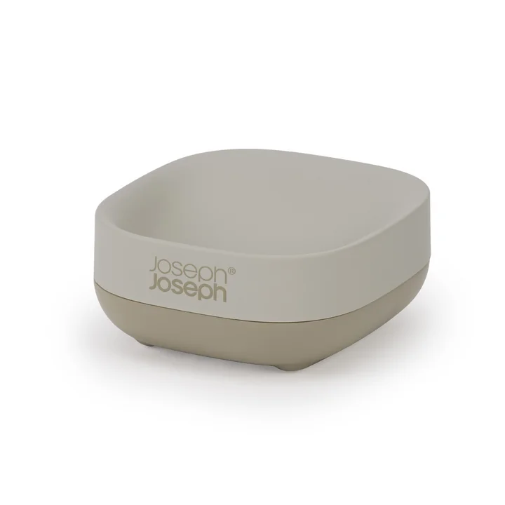 Slim Compact Soap dish, ecru from Joseph Joseph