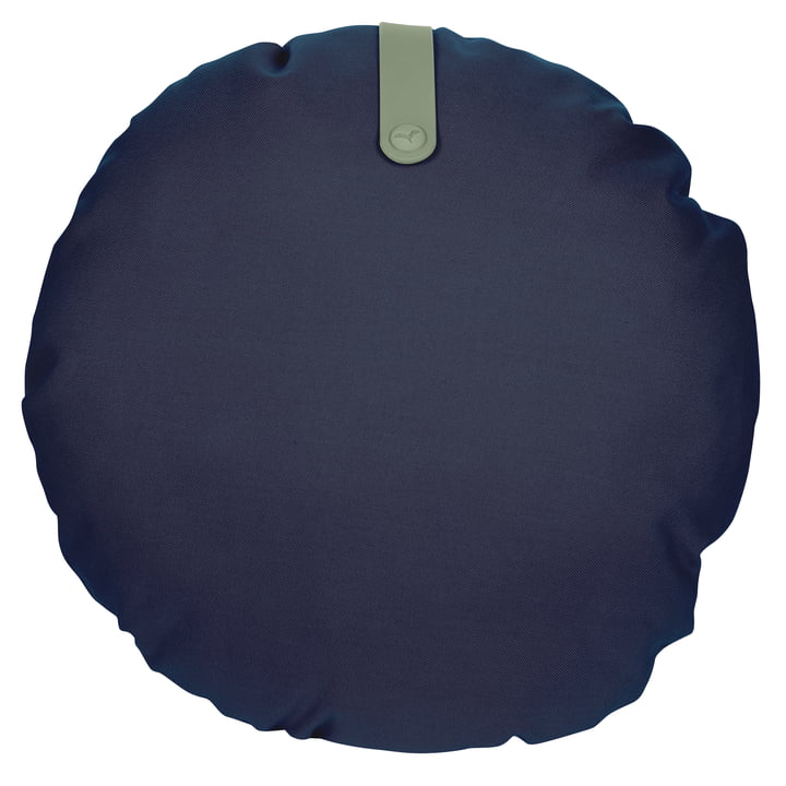 Color Mix Outdoor cushion from Fermob in the color midnight blue