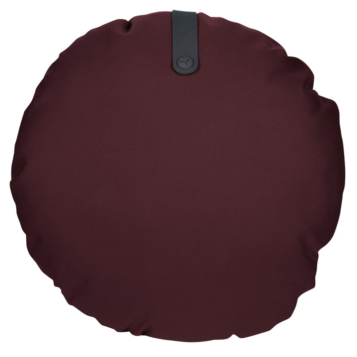 Color Mix Outdoor cushion from Fermob in the color wine red