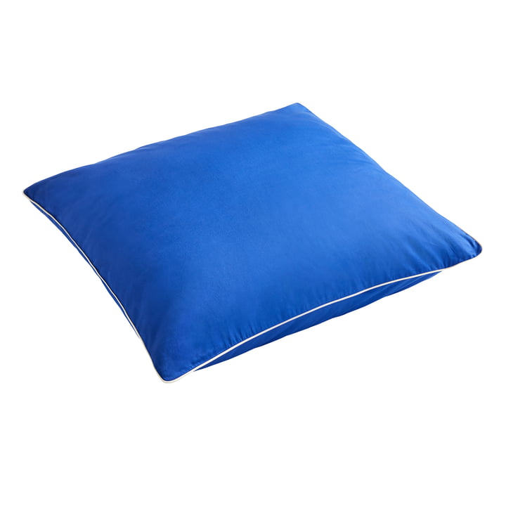Hay - Outline Pillowcase, 80 x 80 cm, vivid blue
